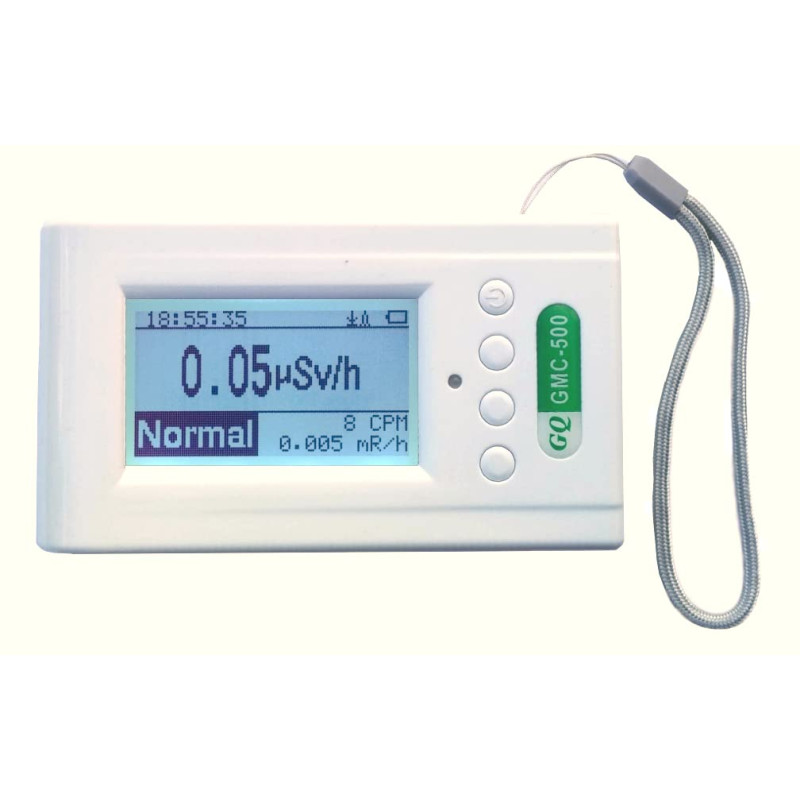 Compteur Geiger QG GMC-500 - Dosimètre pour rayons-X, gamma, bêta, radiations