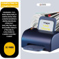 universo cartuccia Toner CLT-Y406S CYAN de remplacement pour Samsung Laserjet Série CLP 360, 365, CLX 3305, Samsung Xpress C410,
