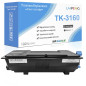 Cartouche de Toner Noir Compatible Kyocera TK3160 TK-3160 avec Puce pour imprimante Laser Kyocera ECOSYS P3145dn M3145dn M3145id Cartouche de Toner Noir Compatible Kyocera TK3160 TK-3160 avec Puce pour imprimante Laser Kyocera ECOSYS P3145dn M3145dn M3145id