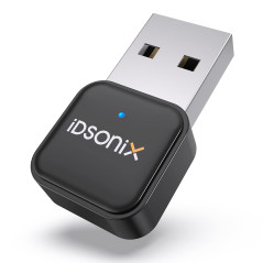 iDsonix Clé Bluetooth 5.0 Adapter, Bluetooth Dongle USB pour PC, Adaptateur Bluetooth sans Fil Compatible avec Windows 10/7 pour