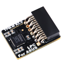 NewHail Module TPM2.0 LPC 14 Broches Win11 avec Infineon SLB9665 pour Carte mère ASUS Compatible avec TPM-M R2.0
