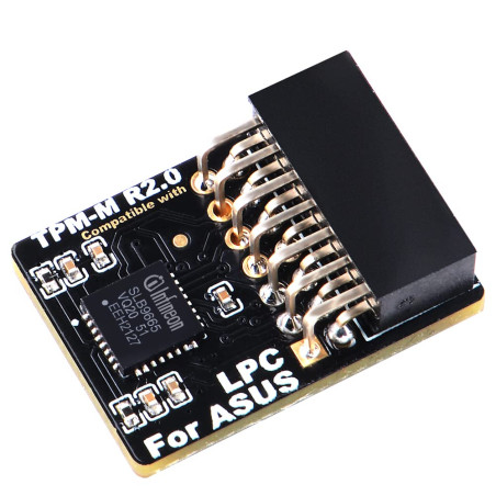 NewHail Module TPM2.0 LPC 14 Broches Win11 avec Infineon SLB9665 pour Carte mère ASUS Compatible avec TPM-M R2.0