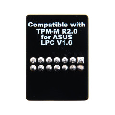 NewHail Module TPM2.0 LPC 14 Broches Win11 avec Infineon SLB9665 pour Carte mère ASUS Compatible avec TPM-M R2.0