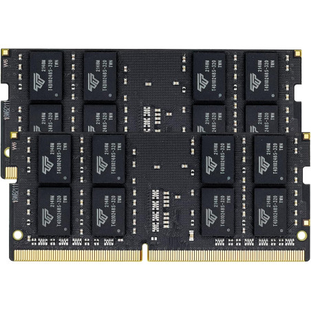 Timetec 32 Go KIT(2x16Go) DDR4 2400 MHz (PC4-2400T) PC4-19200 SODIMM – Non-ECC sans Tampon, 260 Broches, 1,2 V, CL17, Module de