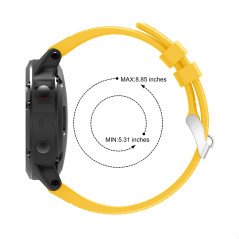 TOPsic Bracelet Fenix 5/Fenix 5 Plus, Bracelet de Montre 22mm Bande Remplacement en Silicone pour Fenix 5/5 Plus/Fenix 6/6 Pro/F