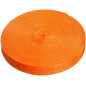 Direct Manufacturing Rouleau de sangle en polypropylène de 25 mm x 50 m pour le bricolage, sangles, harnais, arrimage et plus en Direct Manufacturing Rouleau de sangle en polypropylène de 25 mm x 50 m pour le bricolage, sangles, harnais, arrimage et plus en