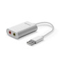 LINDY 42926 Convertisseur USB Type A vers Audio - argent