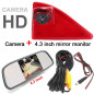 4.3" Pouces HD Rétroviseur Moniteur + HD Vision Nocturne IR Feu de Freinage Caméra de Recul pour Opel Vauxhall Movano ab 2010/Re 4.3" Pouces HD Rétroviseur Moniteur + HD Vision Nocturne IR Feu de Freinage Caméra de Recul pour Opel Vauxhall Movano ab 2010/Re