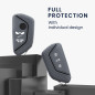 kwmobile Coque clé de Voiture Compatible avec VW Golf 8 3-Bouton Accessoire clé Voiture - Protection étui Souple en Silicone - B kwmobile Coque clé de Voiture Compatible avec VW Golf 8 3-Bouton Accessoire clé Voiture - Protection étui Souple en Silicone - B