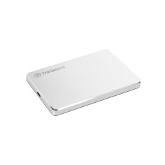 Transcend StoreJet 25C3S Disque dur portable 2TB USB Type-C 3.1 Gen 1 Argent - TS2TSJ25C3S