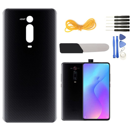 YHX-OU 6.39'' Cache Batterie pour Xiaomi Mi 9T 9T Pro Vitre arrière, Coque arrière de Batterie Remplacement pour Xiaomi Mi 9T 9T