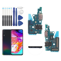 RongZy Dock Connecteur de Charge Compatible avec Samsung Galaxy A70 A705 2019 SM-A705FN SM-A705MN Câble Nappe de Rechange avec C