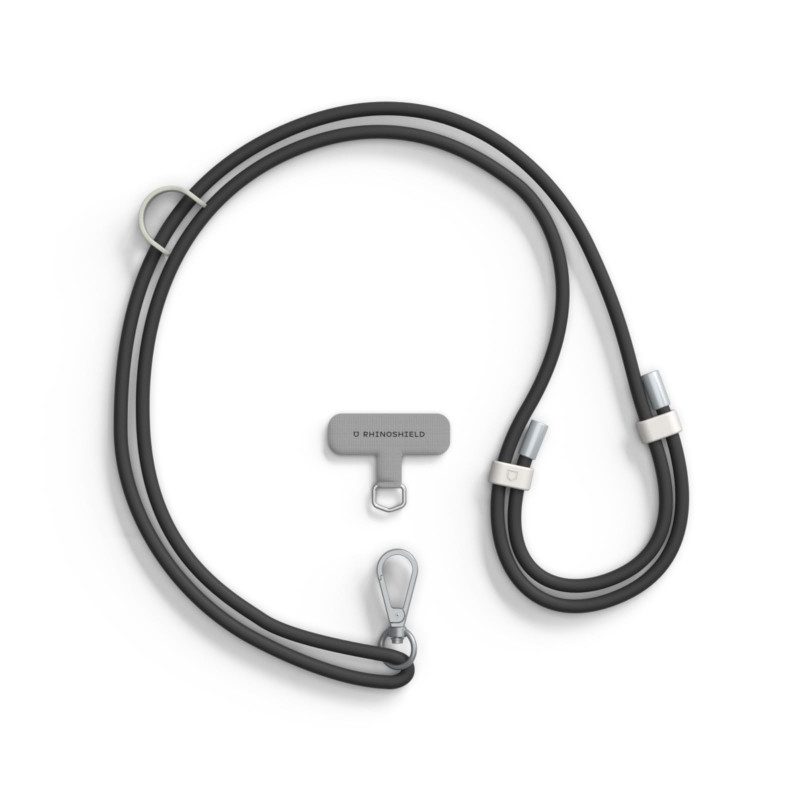 Cordon de téléphone en TPU durable RHINOSHIELD|Imperméable, boucle supplémentaire pour accrocher des accessoires-cordon résistan Cordon de téléphone en TPU durable RHINOSHIELD|Imperméable, boucle supplémentaire pour accrocher des accessoires-cordon résistan