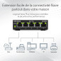 NETGEAR (GS305E) Switch Ethernet 5 Ports RJ45 Métal Gigabit (10/100/1000), Switch RJ45 Manageable Plus, positionnement Bureau ou