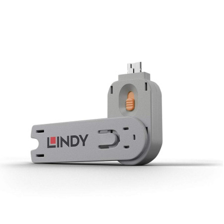 Lindy Clé pour bloqueur de Port USB Type A, Orange
