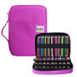 BOMKEE Trousse à Crayons colorée 220 Slots Portable Dessiner Peindre Pochette Sac de Rangement étanche Multicouche pour stylos A BOMKEE Trousse à Crayons colorée 220 Slots Portable Dessiner Peindre Pochette Sac de Rangement étanche Multicouche pour stylos A