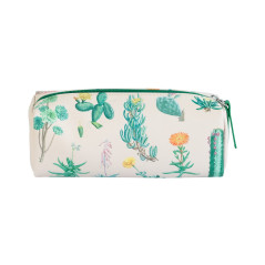 Kokonote - Trousse Botanical 21 x 7,5 x 7,5 cm | Trousse Scolaire, Grande Trousse à Fermeture Éclair, Trousse en Simili Cuir, Tr