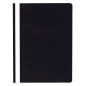 Exacompta - Réf. 449201B - Paquet de 25 chemises de présentation à lamelles - couverture en PP qualité standard - étiquette sur 