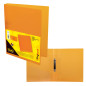 Idena 224368 - Classeur à anneaux DIN A4, en PP, 2 anneaux, largeur dos 35 mm, orange translucide, 1 pièce Idena 224368 - Classeur à anneaux DIN A4, en PP, 2 anneaux, largeur dos 35 mm, orange translucide, 1 pièce