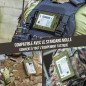 OneTigris Porte-Cartes D'identité Tactique Porte-Badges en Nylon avec Porte-Crayons Et Collier