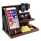 1STKER Cadeau Homme, Organisateur de Bureau pour Mari, Support Telephone Bureau – Organiseur de Table de Nuit – Noël Cadeau Anni 1STKER Cadeau Homme, Organisateur de Bureau pour Mari, Support Telephone Bureau – Organiseur de Table de Nuit – Noël Cadeau Anni