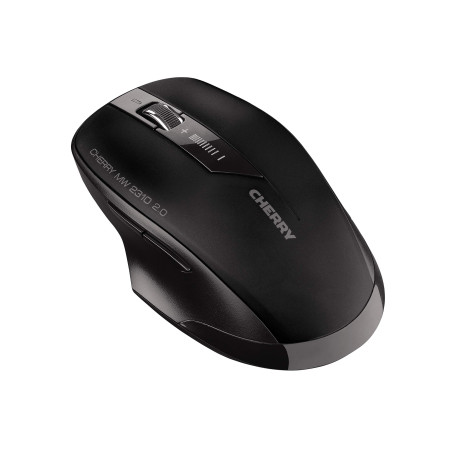Cherry MW 2310 2.0, Souris sans Fil 6 Boutons, 2.4 GHz RF avec 10 m de Portée, Capteur Optique & Switch DPI, Récepteur Nano USB,