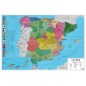 Grupo Erik - Carte Espagne Physique et Politique - Espagnol - Papier Glacé - 91x61cm Grupo Erik - Carte Espagne Physique et Politique - Espagnol - Papier Glacé - 91x61cm