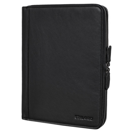 STILORD 'Ferris' Organiseur A4 Cuir Conférencier XL Vintage Housse Ordinateur 13,3 Pouces Classeur Homme Femme Portfolio Carnet
