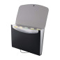 D.RECT 5566 Trieur extensible portable avec élastique rond avec bouton de fermeture, pour la maison, l'école et les voyages de t D.RECT 5566 Trieur extensible portable avec élastique rond avec bouton de fermeture, pour la maison, l'école et les voyages de t