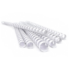 PAVO 25mm Reliure - Blanc (Boite de 50)