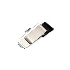 TopHomer Porte-stylo en cuir avec clip en métal pour carnet de voyage, journaux et agendas en cuir