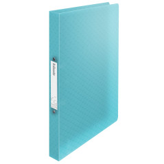Esselte - Classeur à Anneaux, Capacité 140 Feuilles, Dos de 20 mm, Classeur A4 à 2 Anneaux, Couverture Souple, Maison / Bureau, 