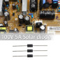 ECSiNG 20x Diode de Redressement SR5100 5A 100V Diode de Panneau Solaire à Faible Fuite Inverse Haute Efficacité pour Télévision ECSiNG 20x Diode de Redressement SR5100 5A 100V Diode de Panneau Solaire à Faible Fuite Inverse Haute Efficacité pour Télévision