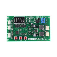 Module Pilote, DC 12V 2A 2Bit PWM 3 Fils Ventilateur Régulateur de Température Vitesse Gouverneur pour PC Ventilateur / Alarme