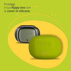 Kippy - Étui de protection en silicone EVO pour traqueur GPS étui attachable au collier et au harnais