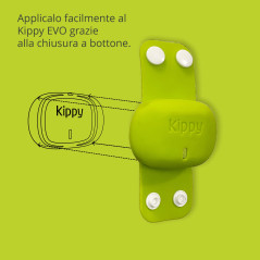 Kippy - Étui de protection en silicone EVO pour traqueur GPS étui attachable au collier et au harnais