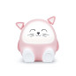 BIGBEN Enceinte Bluetooth Enfant et Veilleuse Musicale Mia le Chat - Audio Sans Fil Bt 5.3, Lecture USB MP3, Minuterie Sommeil, 