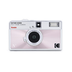 Kodak EKTAR H35N Pack Appareil Photo Demi-Cadre avec Film Kodak Ultramax 400/24EXP 35 mm (Rose émaillé)