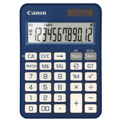 Canon KS-125KB-BL, Scientific Calculator, Suitable for School and Business, Dual Power Battery, Tax Calculations and Grand Total
