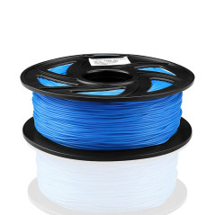 Sienoc Filament ABS pour imprimante 3D Filament ABS pour imprimante 3D avec bobine - Bleu - 1 kg - 1,75 mm