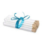 Tuuters 10 pcs Éprouvettes en verre avec des bouchons en liège naturel, Tubes à essai, Paroi épaisse (160 x Ø16 mm)