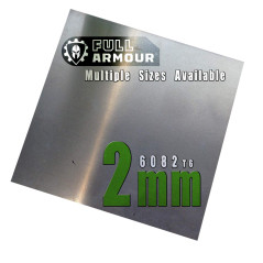 Plaque en aluminium - 2mm 200mm x 200mm (20cm x 20cm)