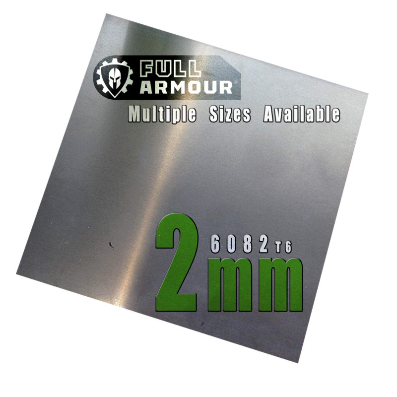 Plaque en aluminium - 2mm 200mm x 200mm (20cm x 20cm)