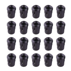 YIXISI 100pcs 3mm LED Support de Clip Plastique,Diode de Douille de Lampe en Plastique