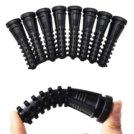 HopeU5 50 pcs Canard Plumeuse Volaille Doigt Plumeuse Volaille Plumer Les Doigts Bâton d'enlèvement De Plumes de Cheveux de Remp