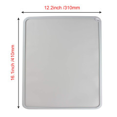 Toaiot DLP SLA LCD Silicone SlapMat 410X310 mm/16x12 pouces Nettoyage ou transfert de résine pour protéger la surface de travail