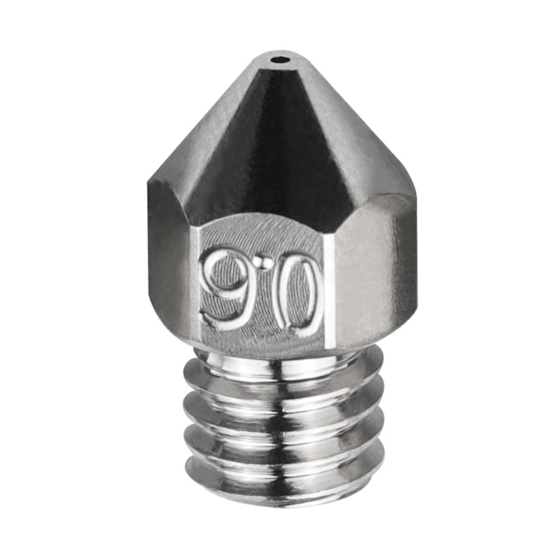 POLISI3D Buse en cuivre plaqué haute température Sharp MK8 de 0,6 mm, durable antiadhésif, compatible avec les imprimantes 3D Sn POLISI3D Buse en cuivre plaqué haute température Sharp MK8 de 0,6 mm, durable antiadhésif, compatible avec les imprimantes 3D Sn