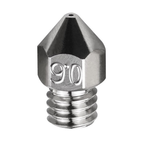 POLISI3D Buse en cuivre plaqué haute température Sharp MK8 de 0,6 mm, durable antiadhésif, compatible avec les imprimantes 3D Sn
