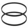 Courroies plates