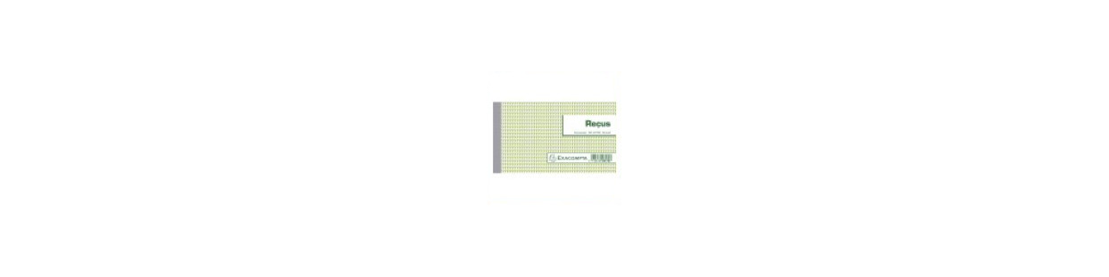 Carnets de bons de commande et de sortie